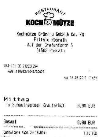 tsmt Hffner Kochmtze Restaurant